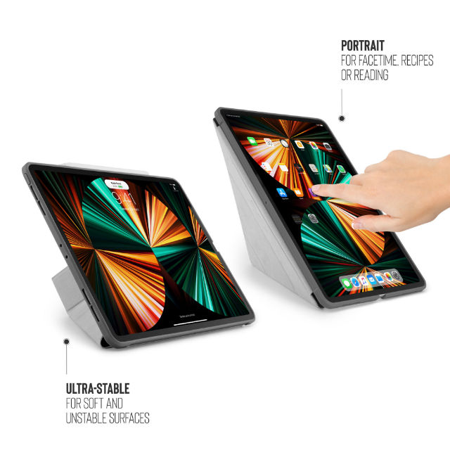 Funda Origami iPad Pro 12,9" 2021 5ª gen con 5 posiciones diferentes